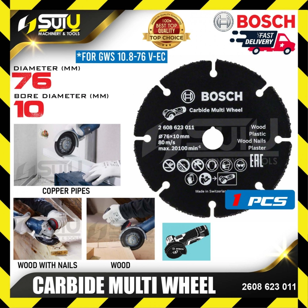BOSCH 2608623011 Carbide Multi Wheel (76mm)