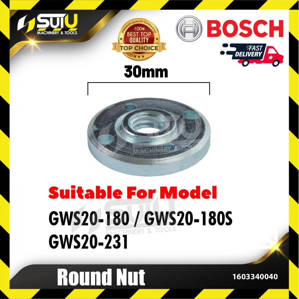 BOSCH 1603340040 Professional Locking Round Nut For Angle Grinder