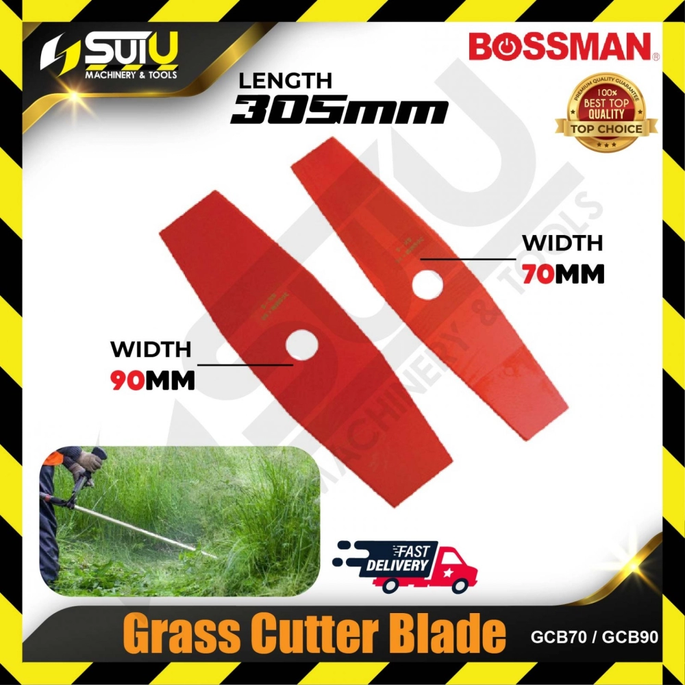 BOSSMAN GCB70 / GCB90 1PCS 70/90MM x 305MM Grass Cutter Blade