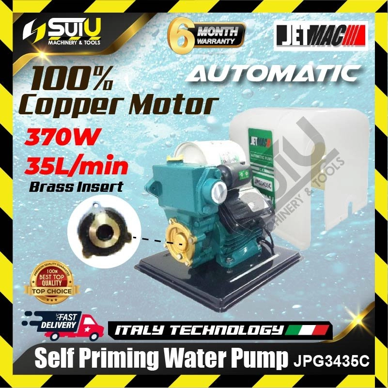JETMAC JPG3435C Self Priming Water Pump 370W