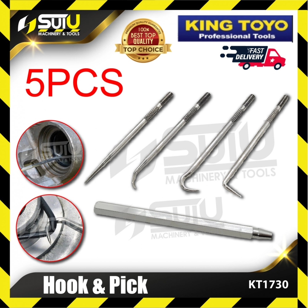 KING TOYO KT1730/ KT-1730 5PCS Hock & Pick