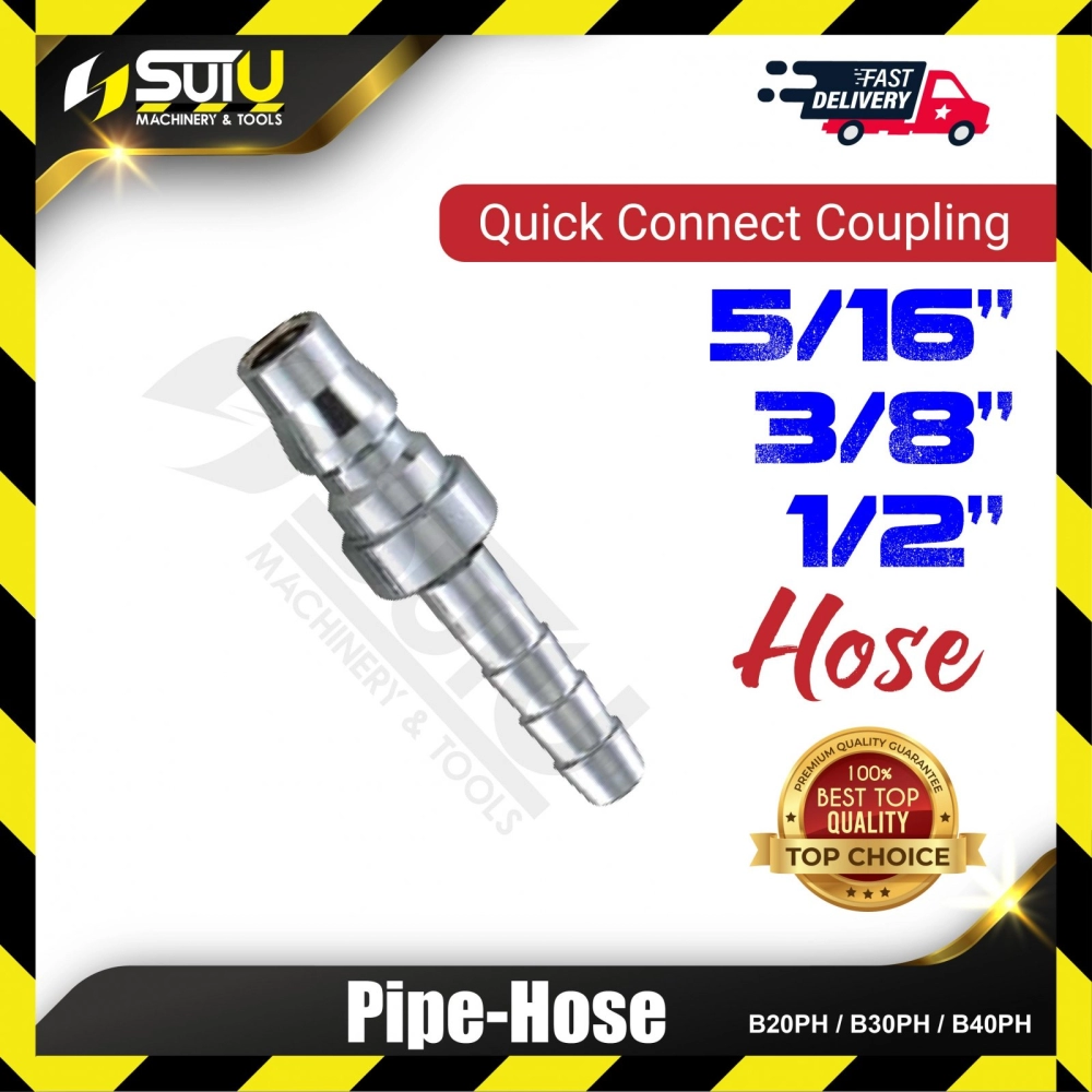 B20PH/ B30PH/ B40PH 1PCS Pipe Hose (Quick Connect Coupling)