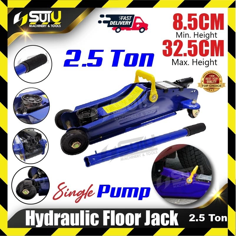 2.5 Ton Single Pump Hydraulic Floor Jack