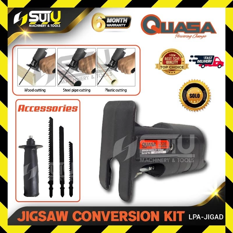 QUASA LPA-JIGAD Drill - Jigsaw Conversion Kit