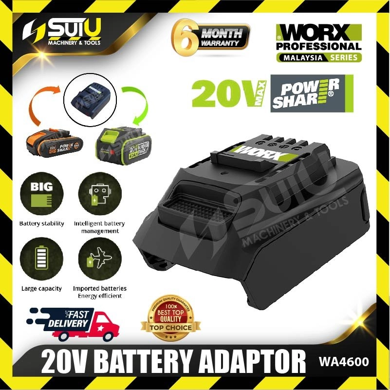WORX WA4600 20V Battery Adaptor