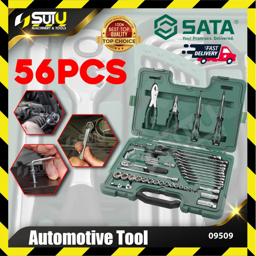 Sata 09509 56PCS Automotive Tool Set