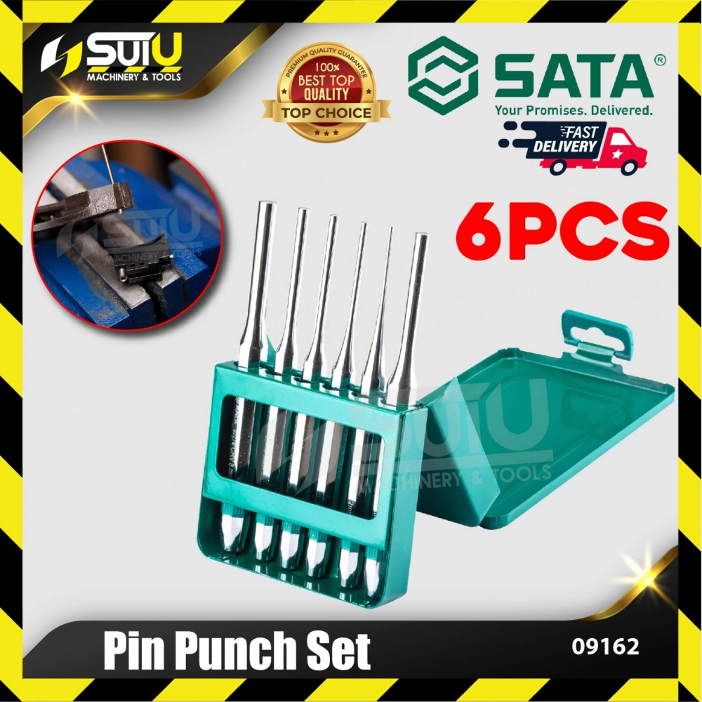 SATA 09162 6 PCS Pin Punch Set