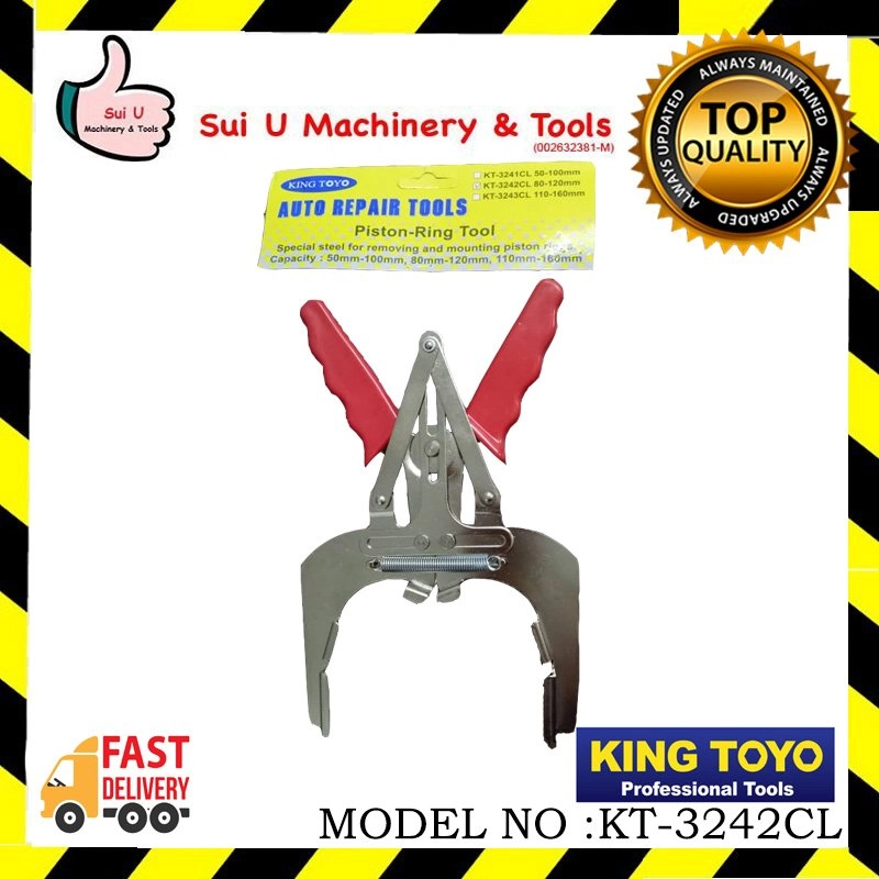 KING TOYO KT-3242CL Piston-Ring Tool 80-120mm