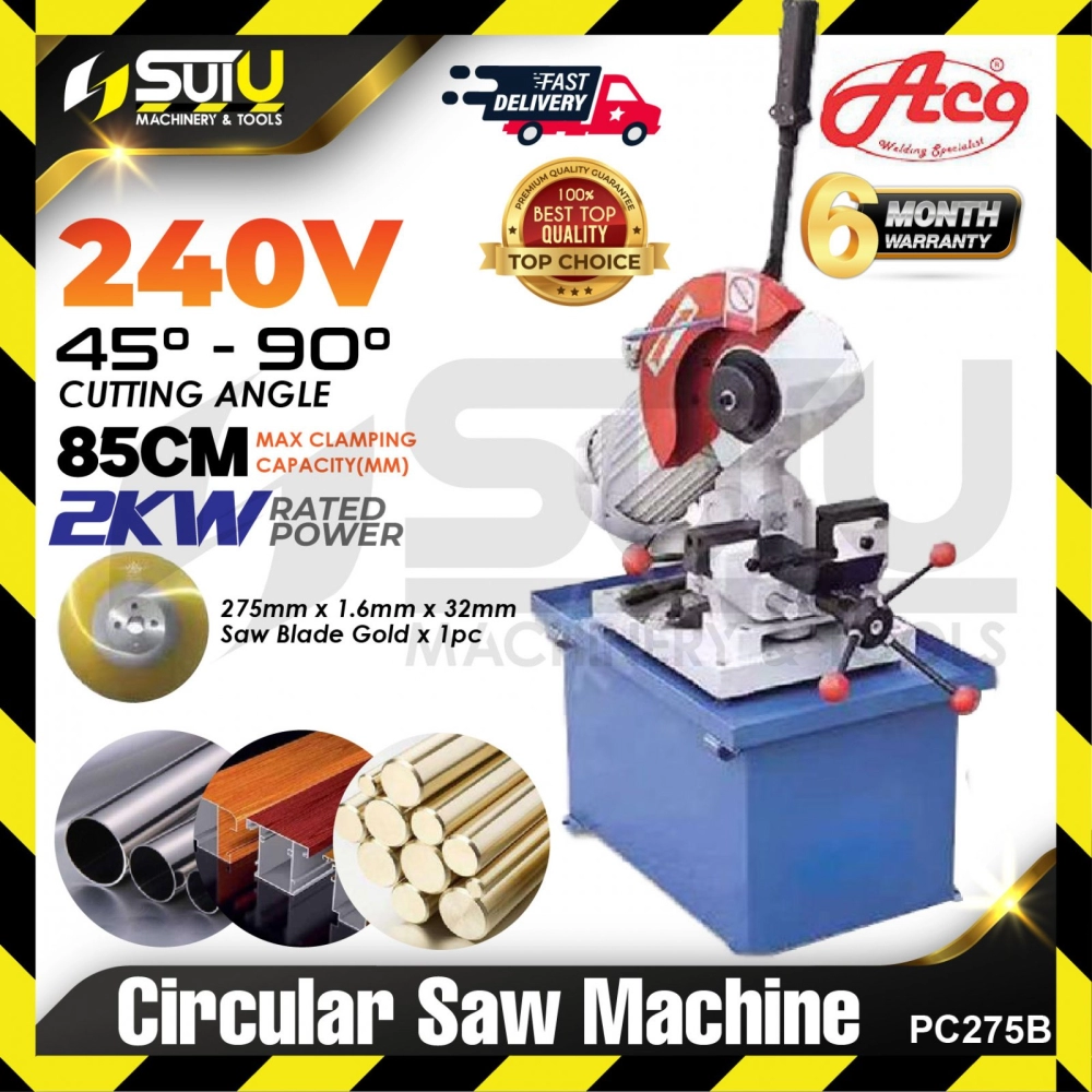 ACO PC275B Metal Circular Saw Machine 2kW