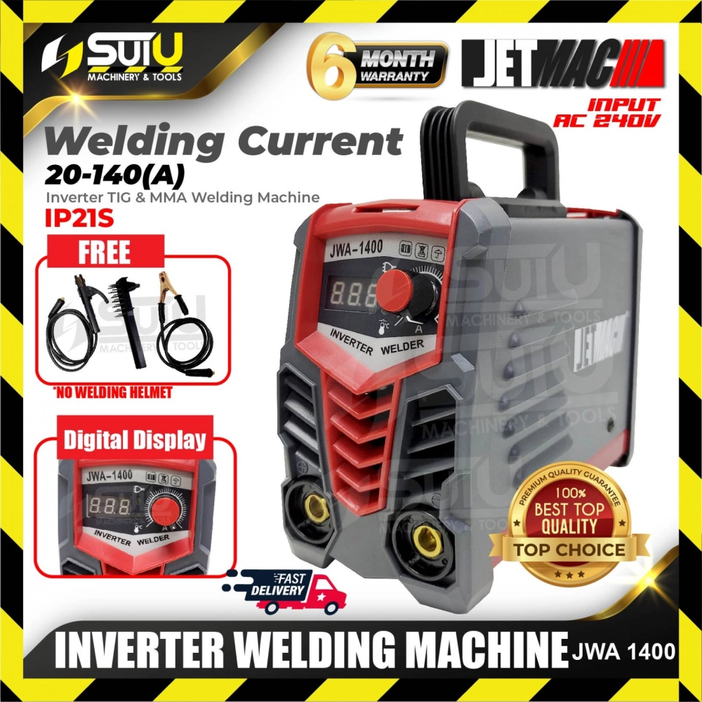 JETMAC JWA1400  / JWA1400 Inverter Welding Machine with Accessories (SET A)