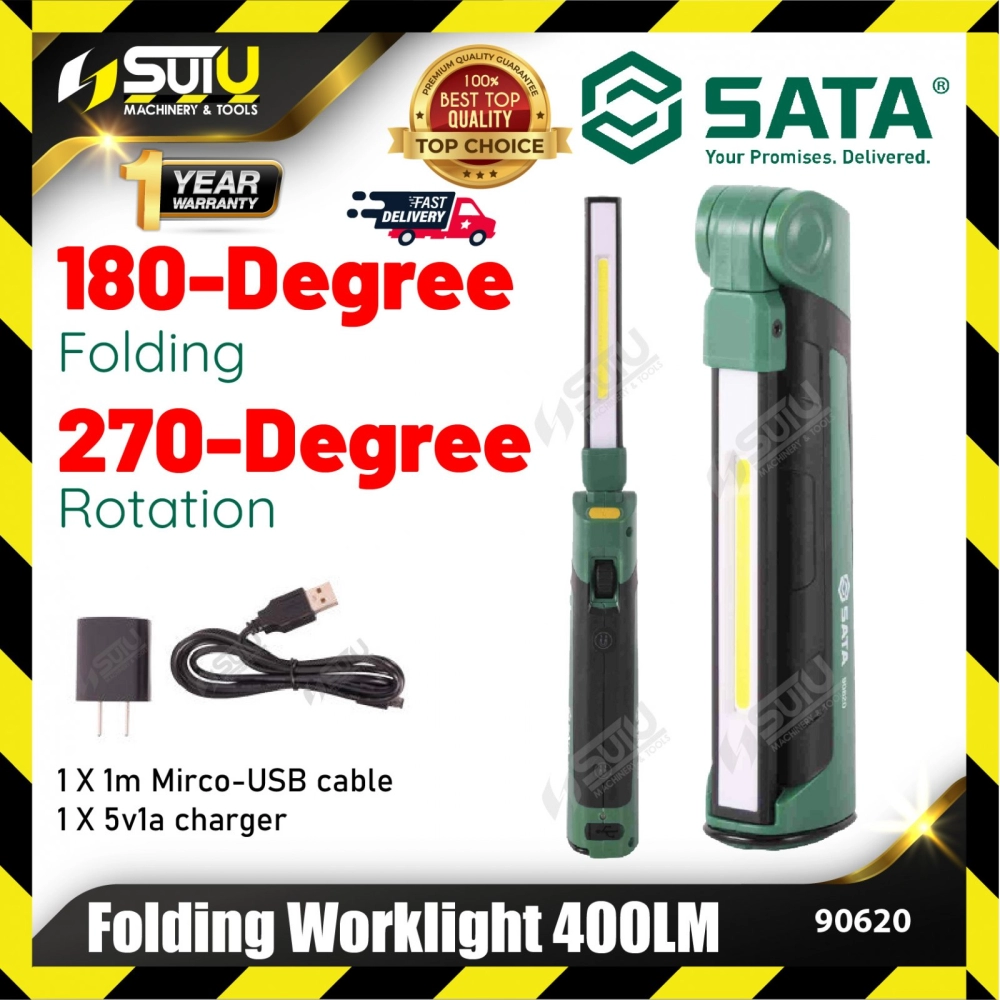 SATA 90620 Folding Worklight 400LM