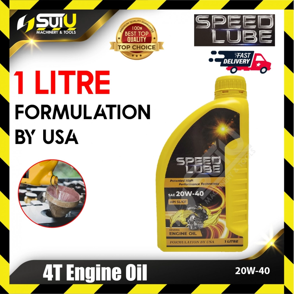 SPEED LUBE 20W-40 1L 4T Engine Oil