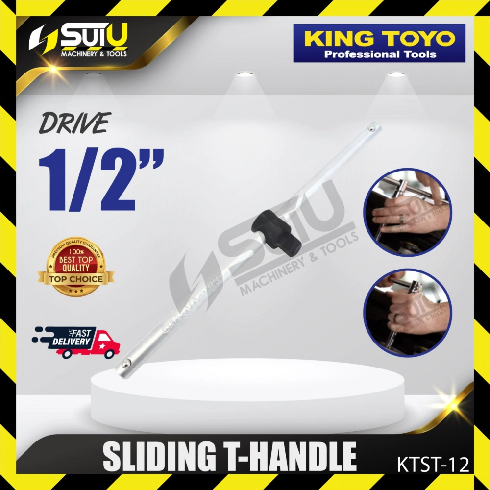 KING TOYO KTST-12 / KT-0412ST / TM-4012 1/2" Sliding T-Handle