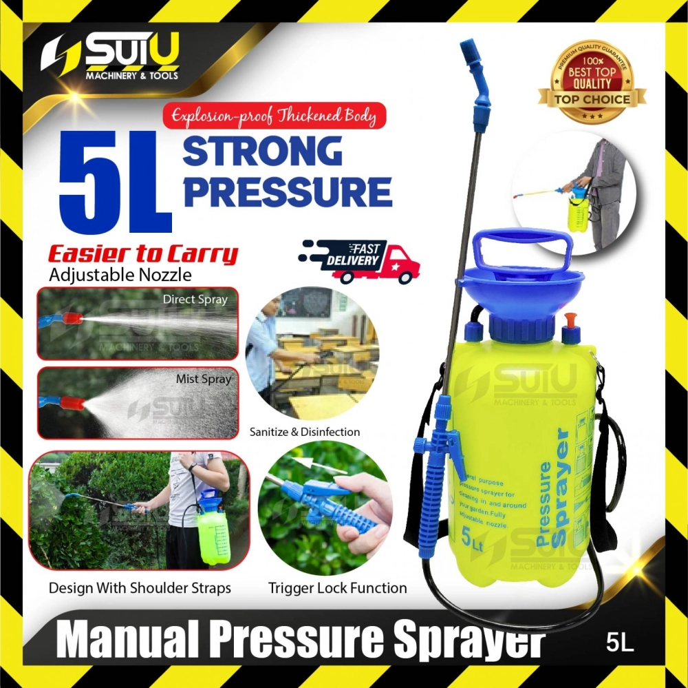 5L Manual Knapsack Sprayer / Chemical Sprayer / Pressure Sprayer