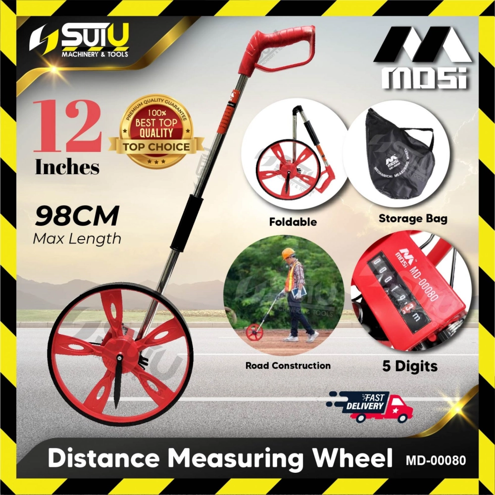 MDSI MD-00080 12" Distance Measuring Wheel