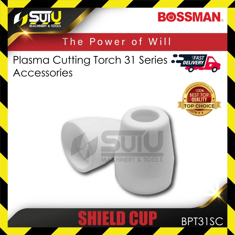 BOSSMAN BPT31SC 1PC Shield Cup (Plasma Cutting Torch 31 Series Accessories)
