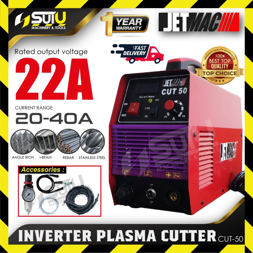 JETMAC CUT-50 / CUT50 Inverter Plasma Cutter
