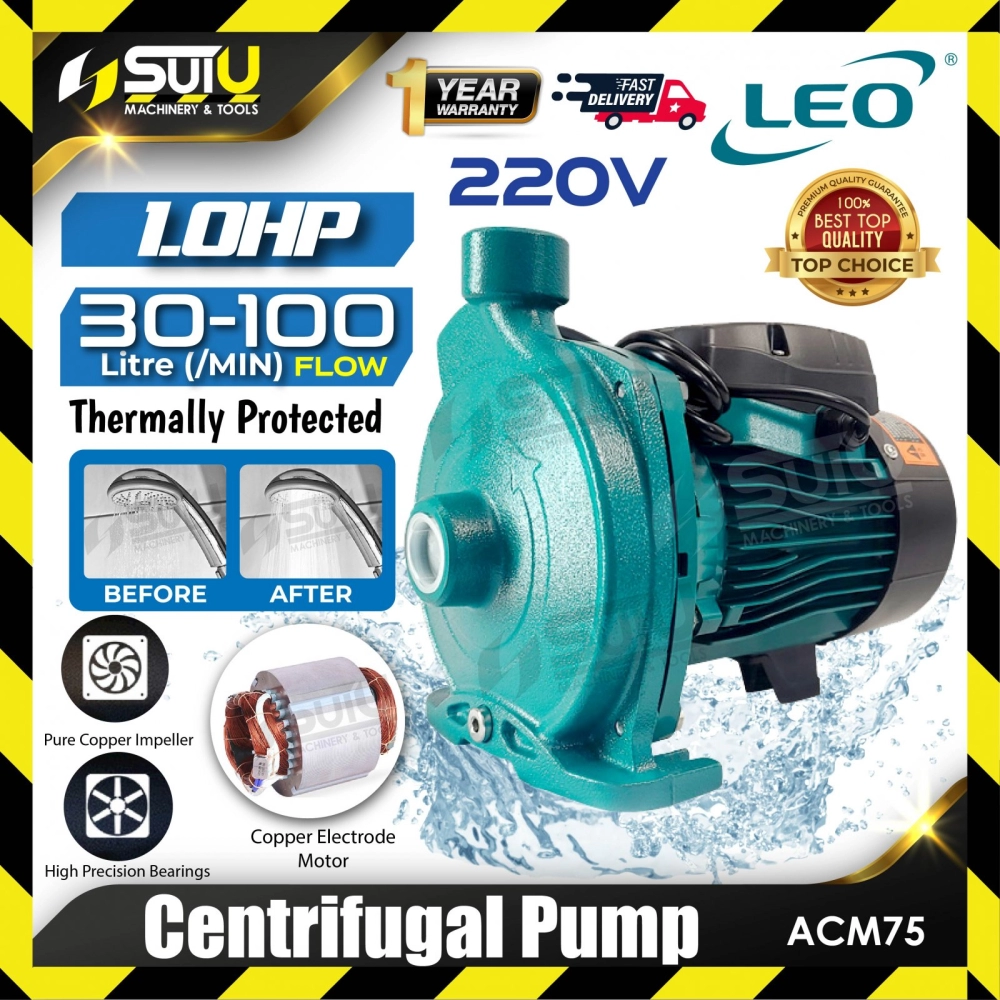 LEO ACM75 / ACM-75 1HP Centrifugal Pump / Pam Empar 0.75kW