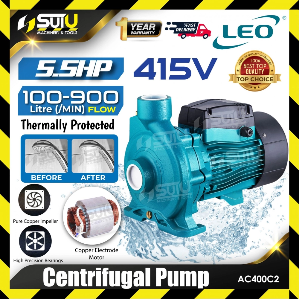 LEO AC400C2 5.5HP Centrifugal Pump / Pam Empar 4.0kW