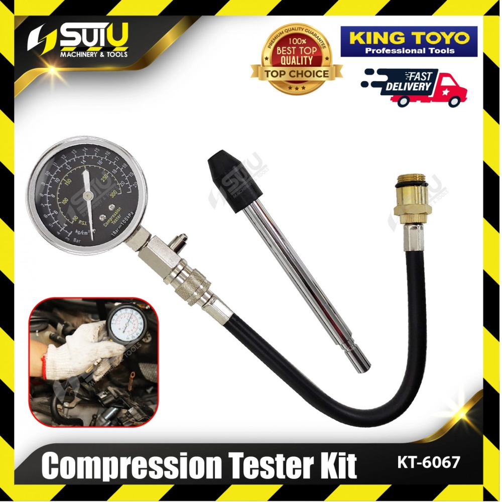 KING TOYO KT-6067 Compression Tester Kit
