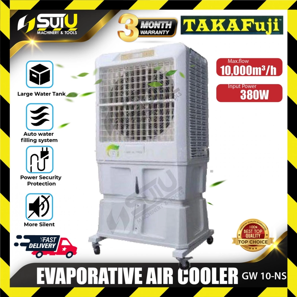 TAKAFUJI GW10-NS / GW-10NS / GW 10-NS / GW10NS Industrial Air Cooler / Evaporative Air Cooler 380W 10000m3/h