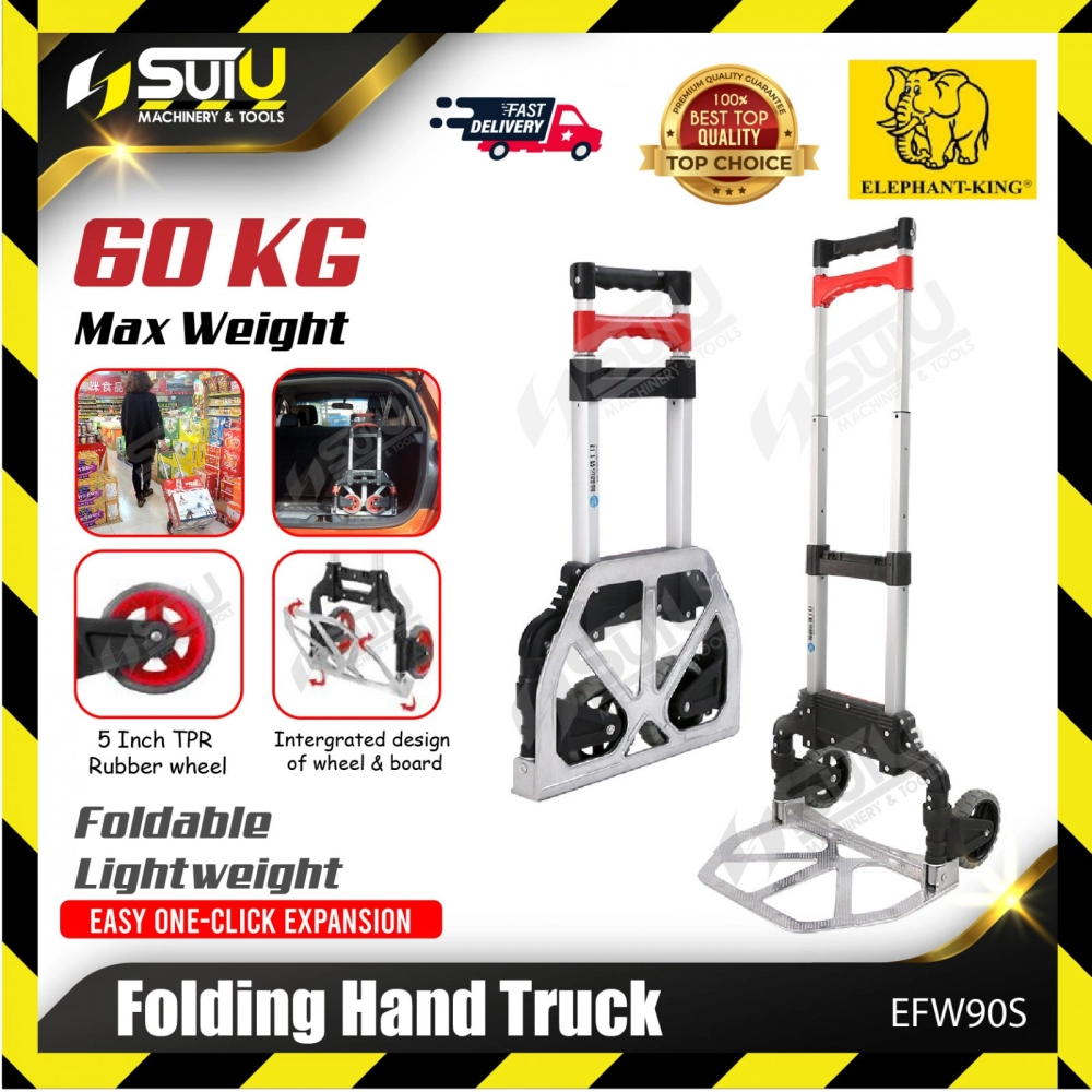 ELEPHANT KING EFW90S Folding Hand Truck / Trak Tangan / Trolley / Trolli