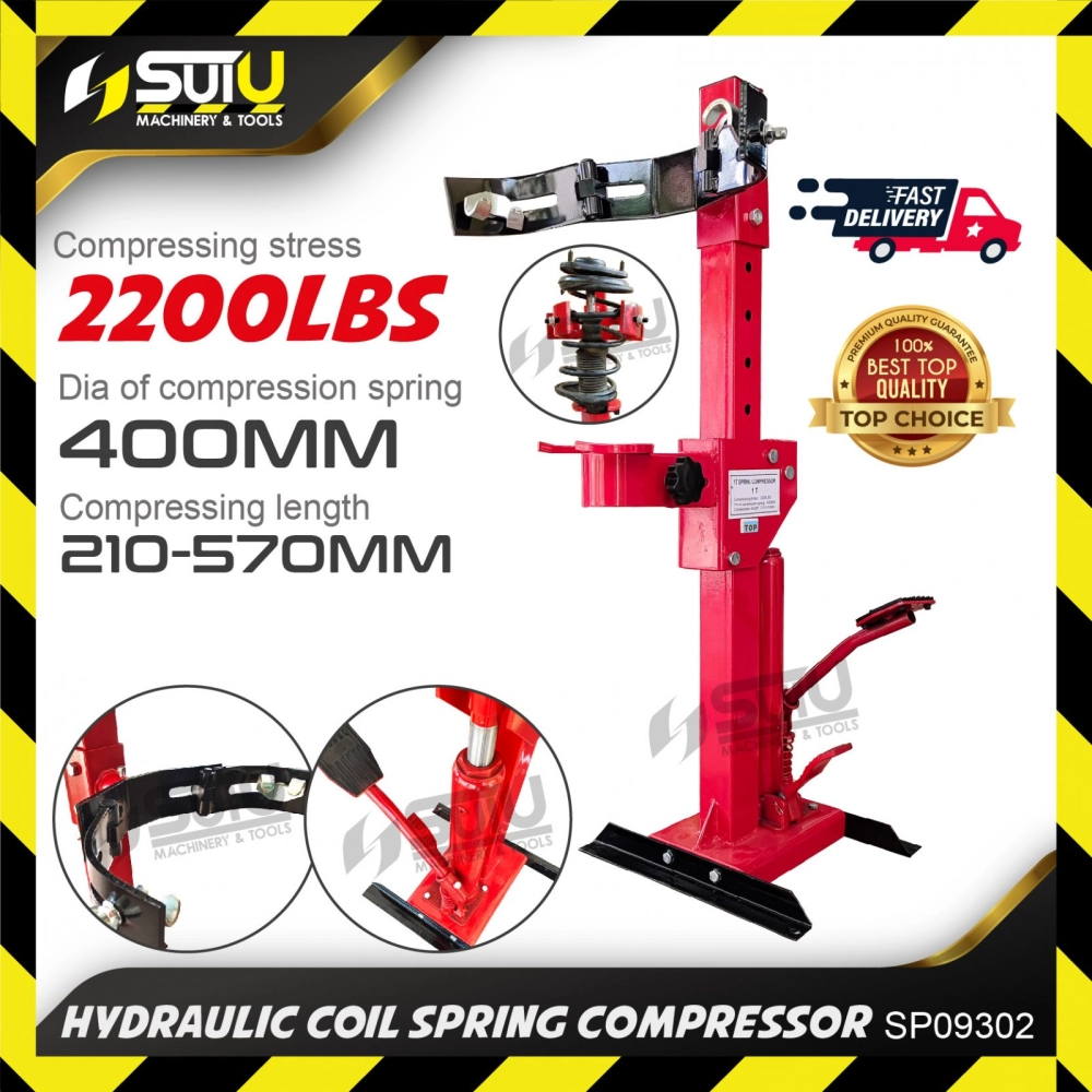 SP09302 1 Ton Hydraulic Coil Spring Compressor