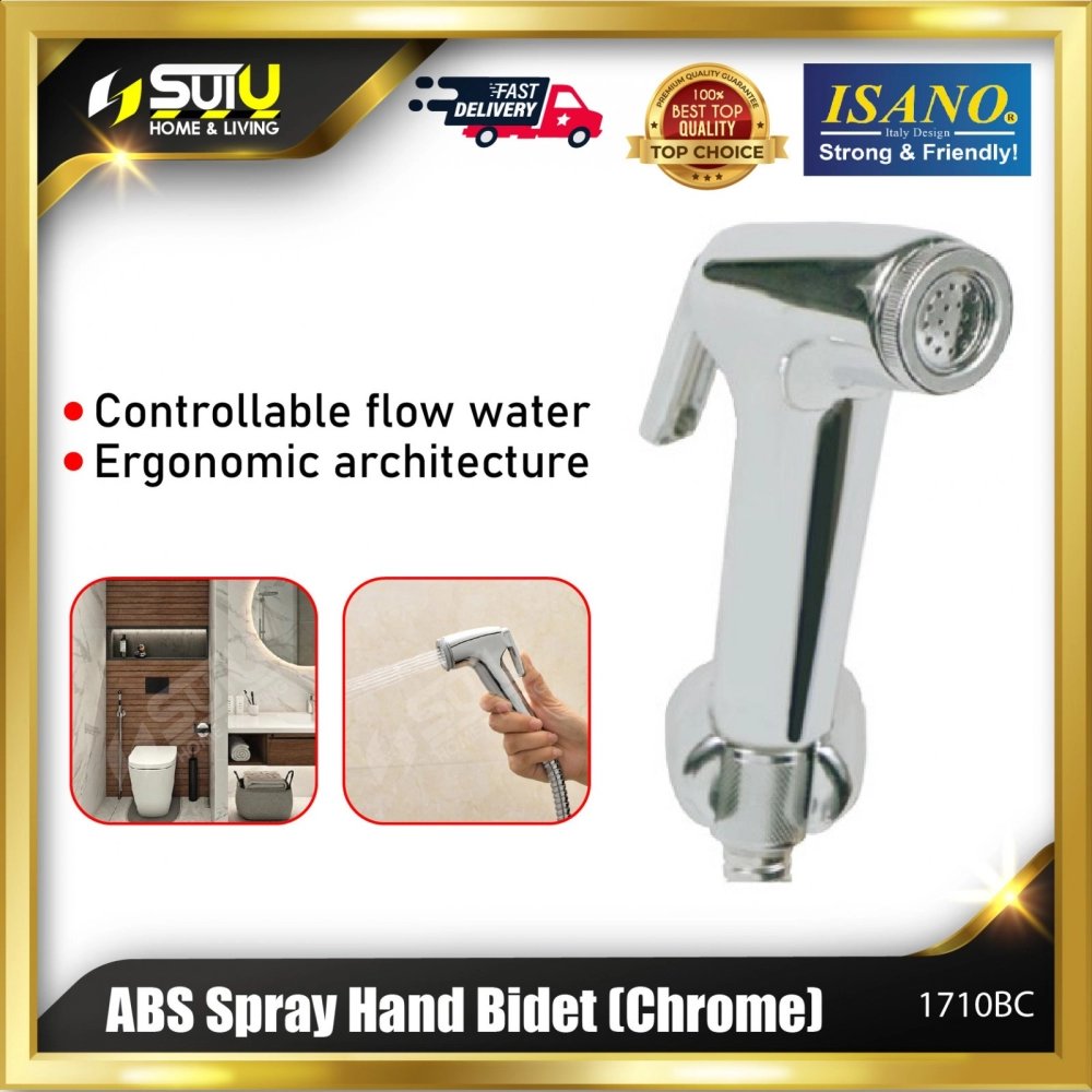 ISANO 1710BC ABS Spray Hand Bidet (Chrome)