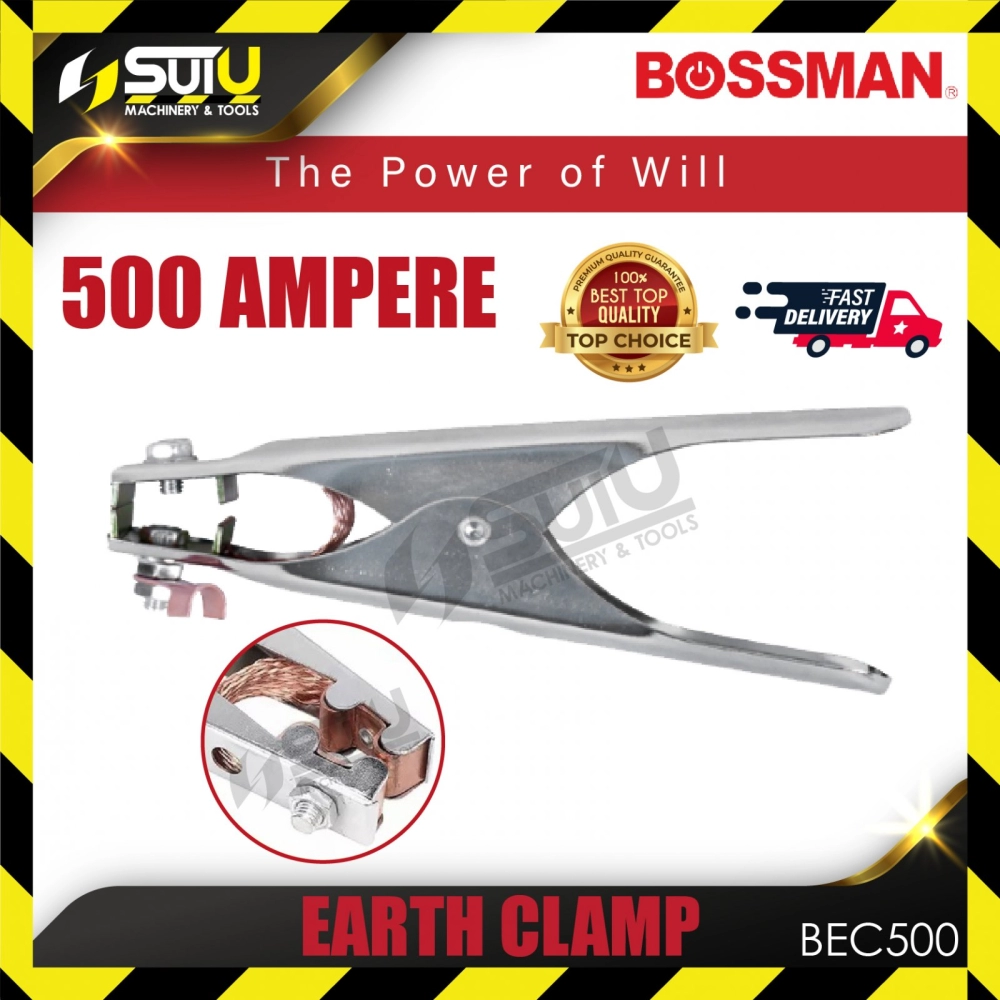 BOSSMAN BEC500 Earth Clamp 500 Ampere