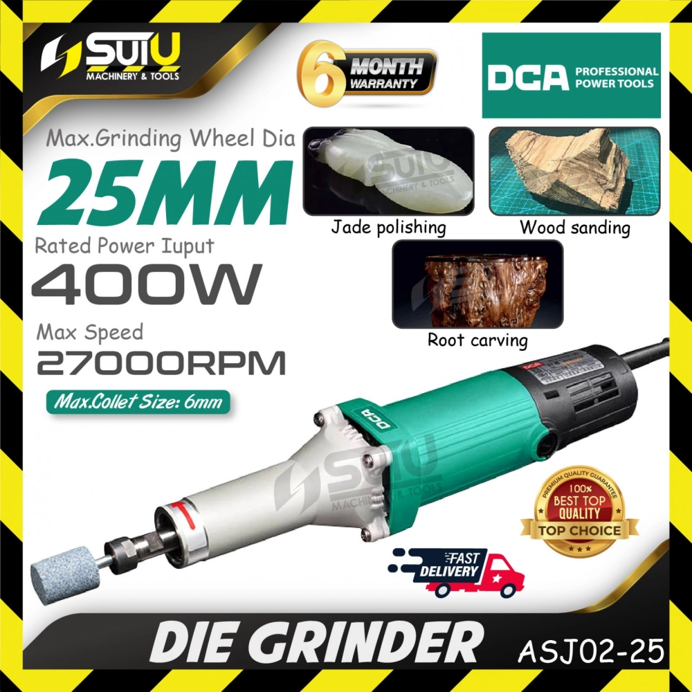 DCA ASJ02-25 Die Grinder 400W 27000RPM