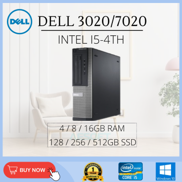 (Refurbished PC Grade AAA) Dell Optiplex 3020/7020 SFF