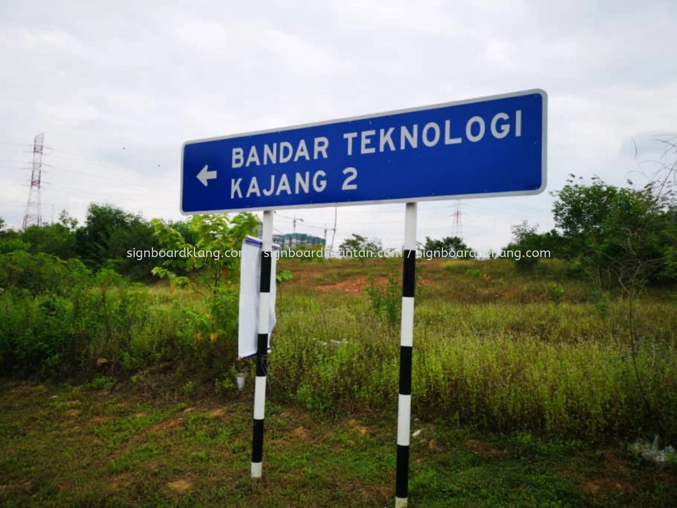 JKR Project Direction Signboard Road Signage In Kajang Kuala Lumpur ...