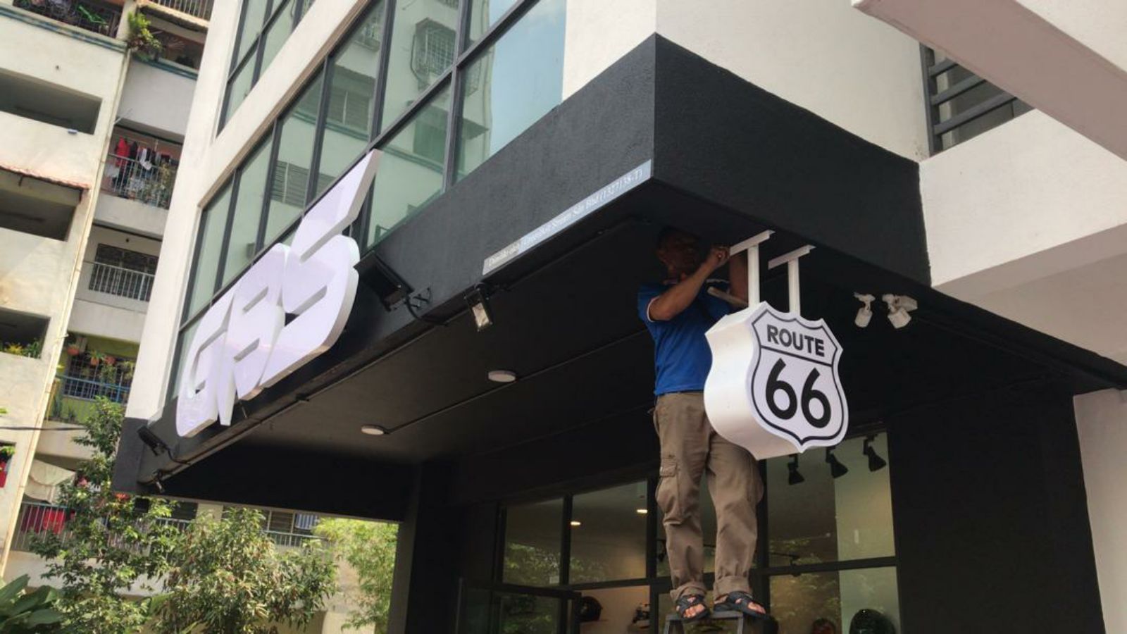 GBS 3D Led Channel Box Up Lettering Frontlit Signage At Banggi Kuala ...