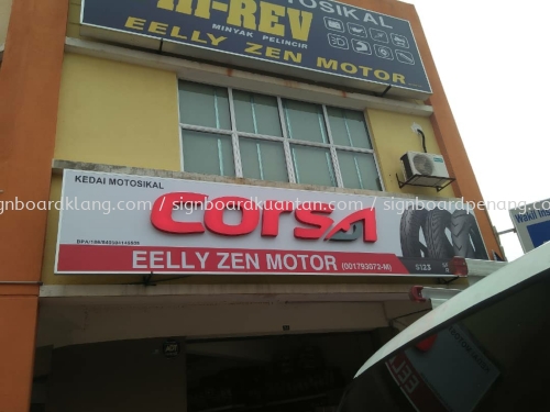 Corsa Motor 3D Led Channel Box Up Frontlit Signage At Jalan Kapar Klang ...