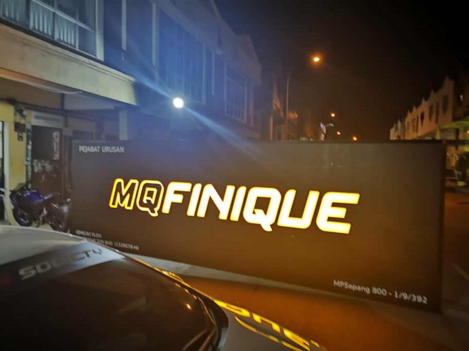 3d Led Channel Box Up Lettering Led Frontlit Signage At Kuala Lumpur ...
