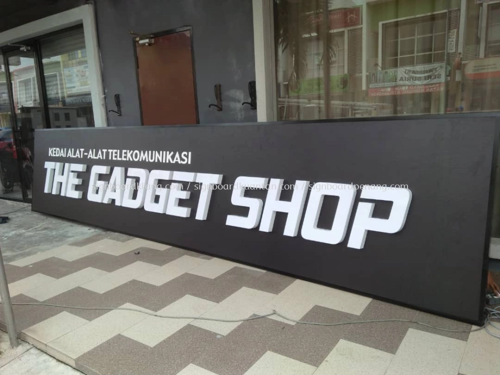 Leo Optical Aluminum Box Up 3d Lettering Signage Signboard At Bukit ...