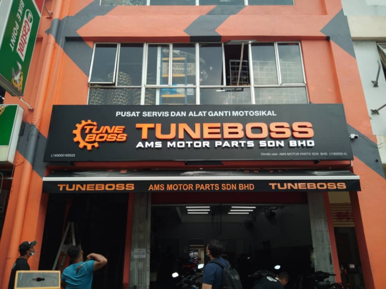 OUTDOOR SHOPFRONT 3D LED FRONLIT LETTERING LOGO SIGNAGE SIGNBOARD MAKER AT JELUTONG | JURU | PULAU TIKUS | TANJUNG TOKONG