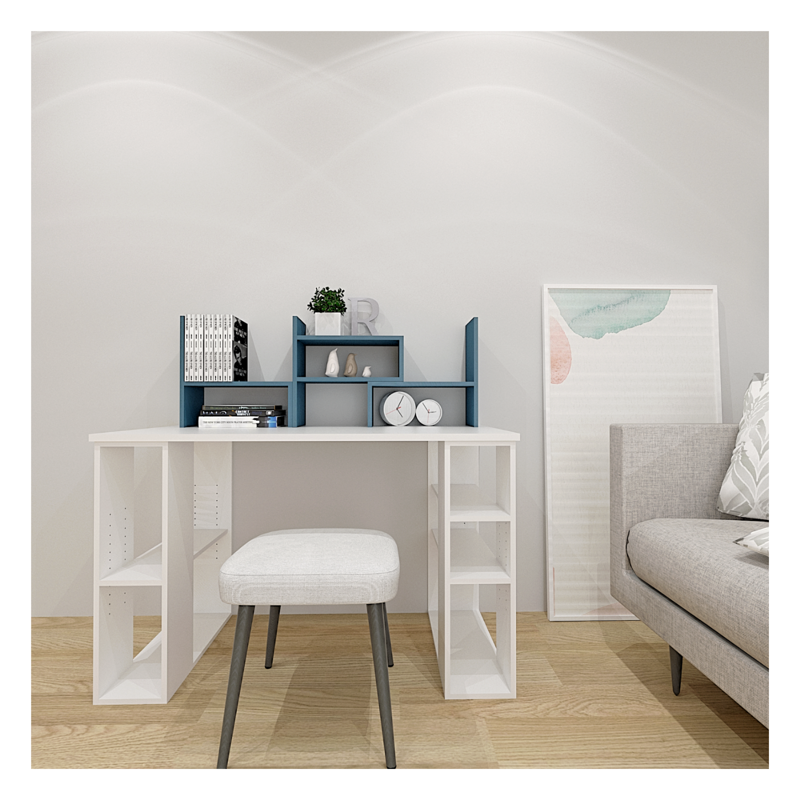 Modern Wooden Study Desk for Home & Office