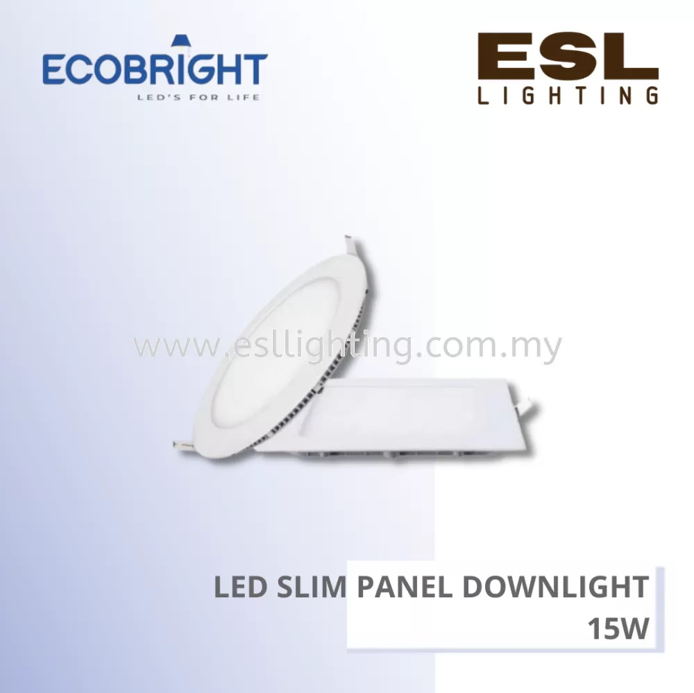 ECOBRIGHT LED Slim Panel Downlight - 15W - EB8815