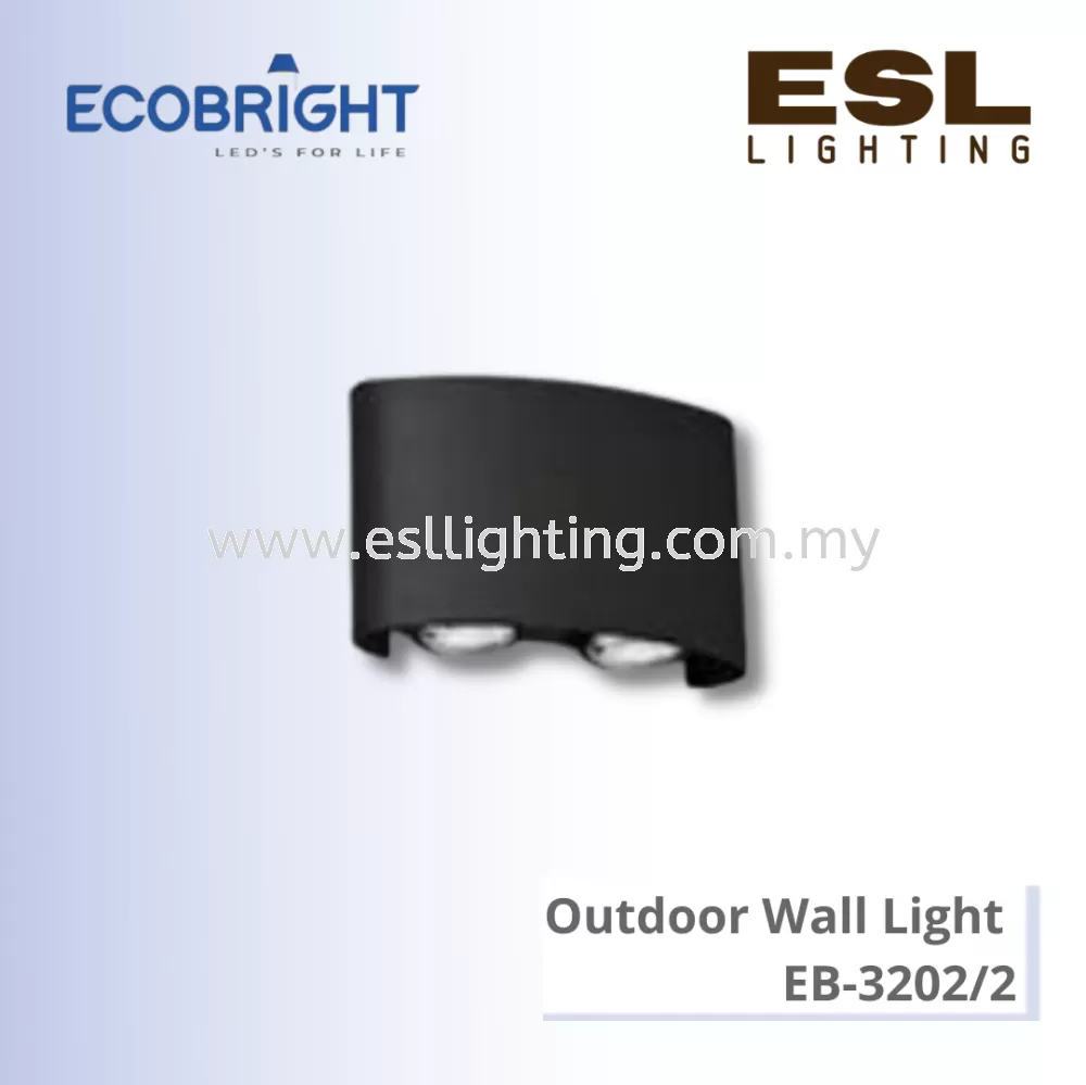 ECOBRIGHT Outdoor Wall Light 1W * 4 - EB - 3202/2 IP54