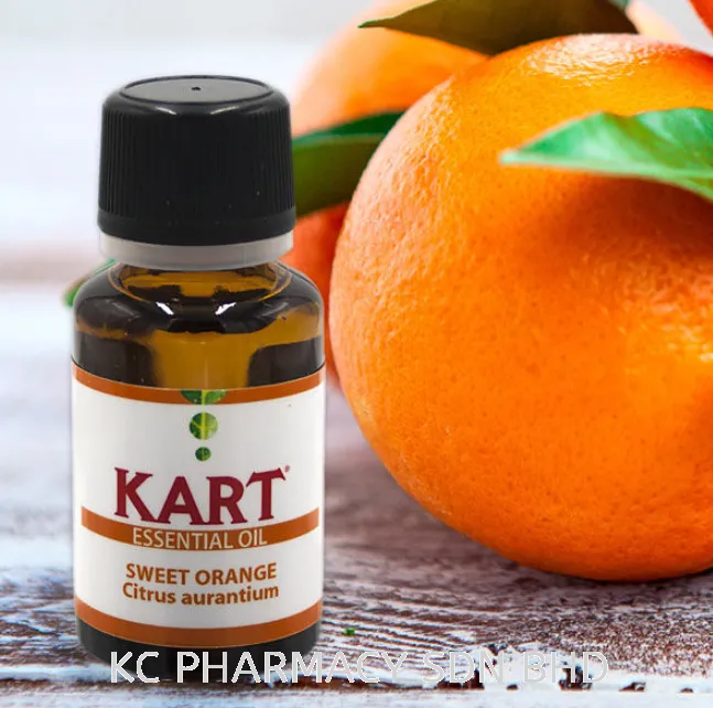 NH KART Essential Oil 15ml (SWEET ORANGE CITRUS AURANTIUM ESSENTIAL OIL) 