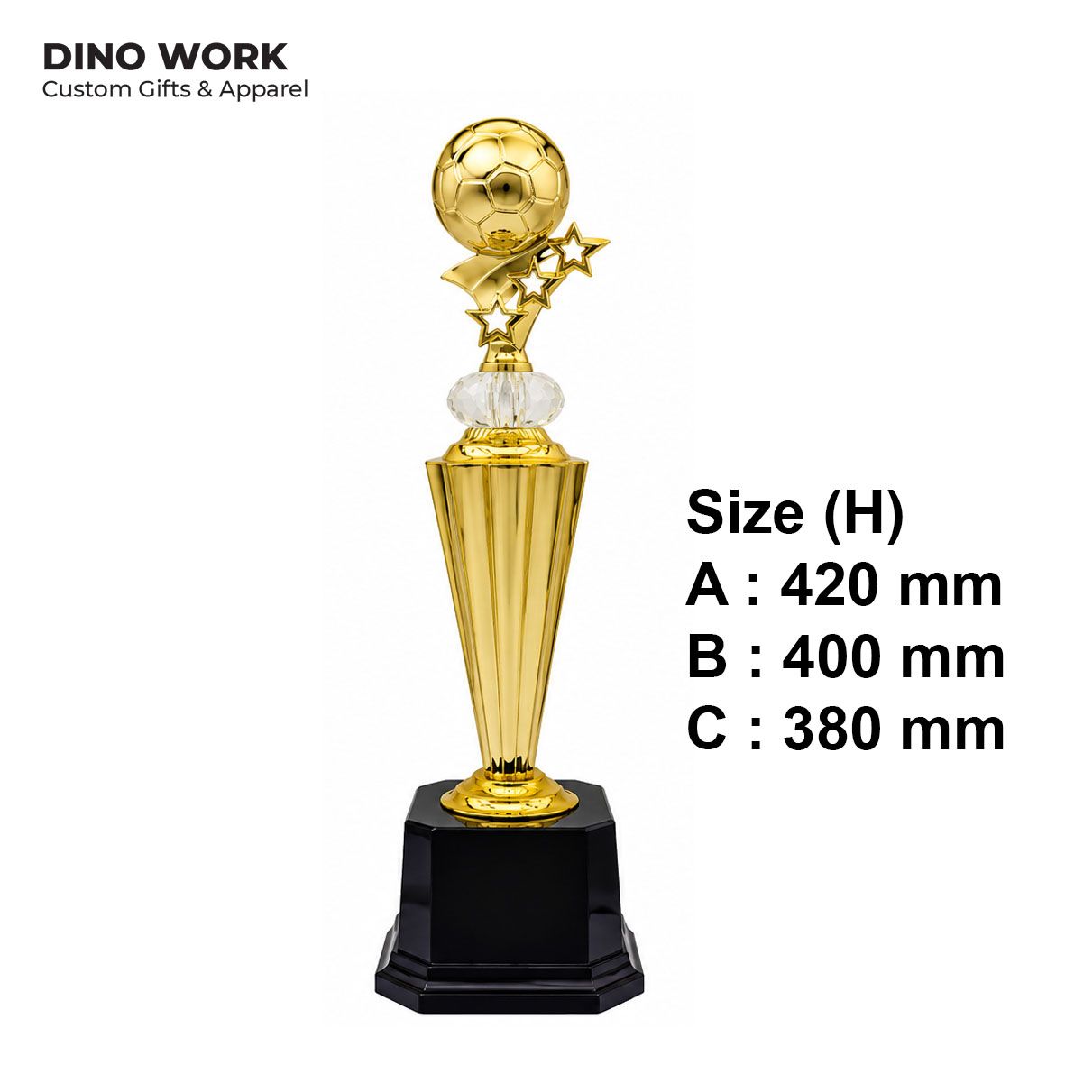 Football Trophy | Custom Football Awards Malaysia
