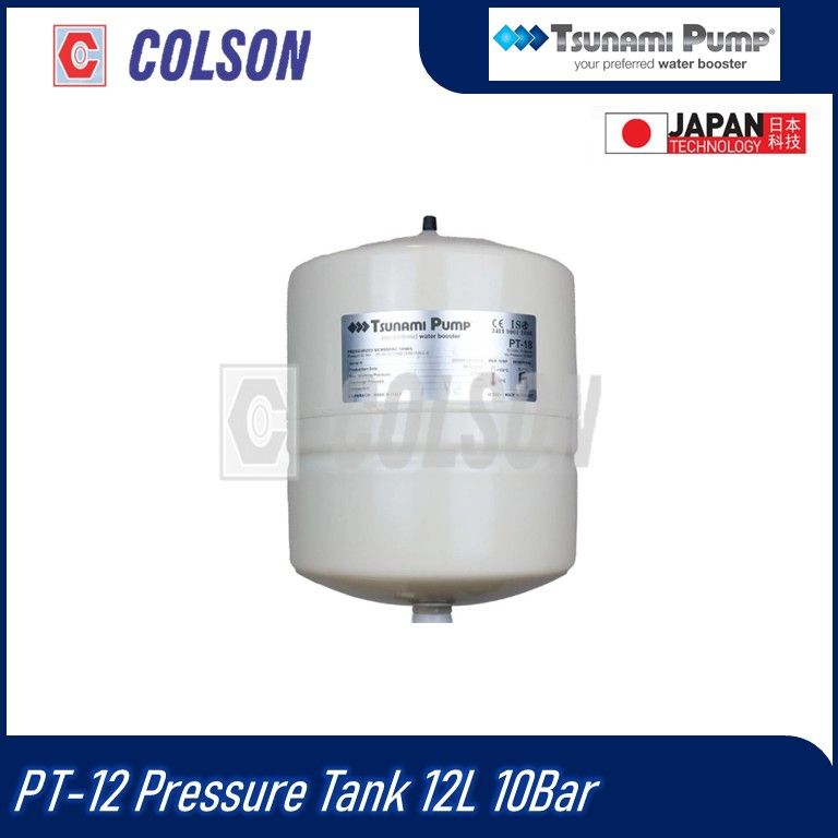 TSUNAMI PT-12 Pressure Tank 12L 10Bar