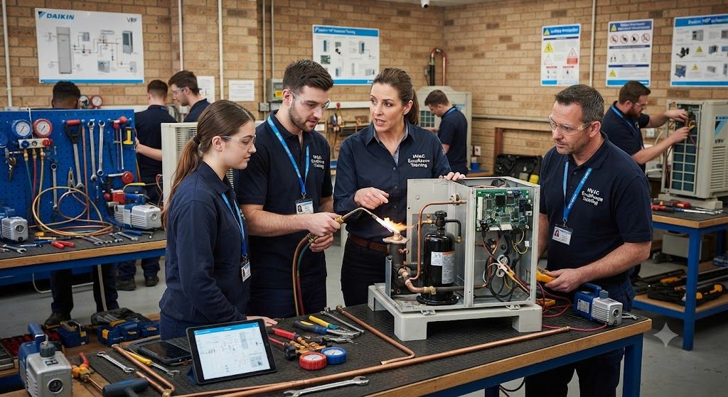 VRF system maintenance and installation course