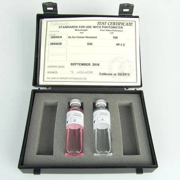 YSI Photometer Color Standards - 1 color std., 1 blank