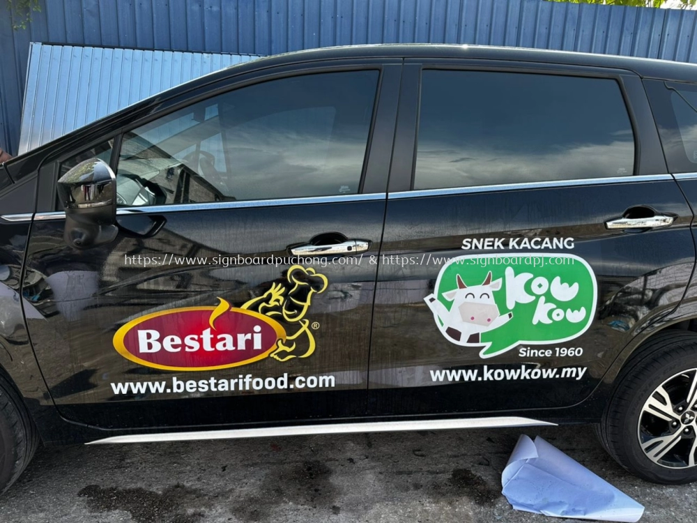 Bestari Sales Vehicle Car Die Cut Sticker Printing 