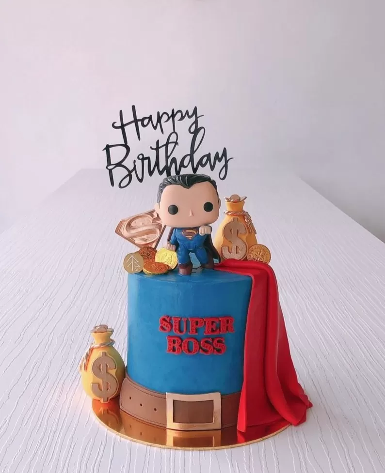 Super Man Cake