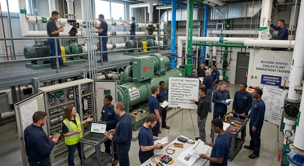 Building service chiller plant management training