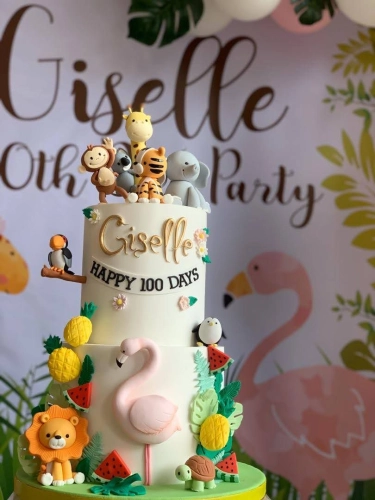 Safari Animal Cake