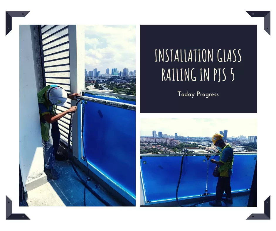 Installation Glass Railing